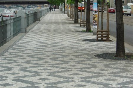 Žulová dlažba, zámková dlažba, barevná dlažba Praha - BELLE Bohemia